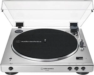 Audio-Technica AT-LP60XBT-SV Fully Automatic Bluetooth Belt-Drive Stereo - Picture 1 of 3