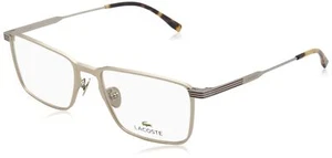 NEW Lacoste L2285E 714 Semi Matte Gold Eyeglasses 54/18/145 with Lacoste Case - Picture 1 of 2