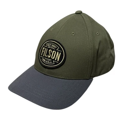 Gorra Filson Logger con parche en oliva Foto 1 de 4
