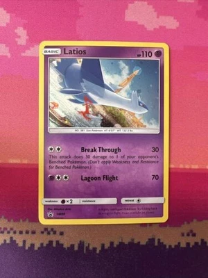 Pokemon Card Latios SM88 Black Star Promo Holo Near Mint - Image 1 of 2