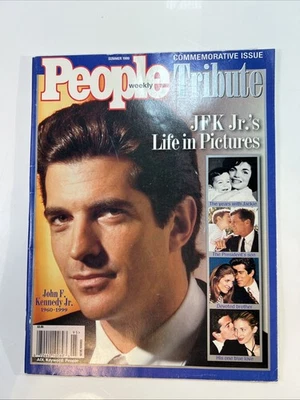 Vintage People Magazine Tribute JFK  Jr Commemorative Issue 1999 - Image 1 of 4