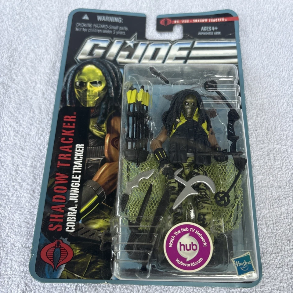 Shadow Tracker Action Figure Gi Joe Pursuit of Cobra POC Hasbro 2010