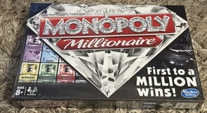 Monopoly Millionär Familie Brettspiel von Hasbro (2017) Neu & Versiegelt - Bild 1 von 4