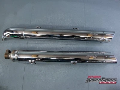 GENUINE INDIAN THUNDERSTROKE & POWERPLUS STAGE 1 SLIP ON + 6 SHOOTER END CAPS Foto 1 de 4