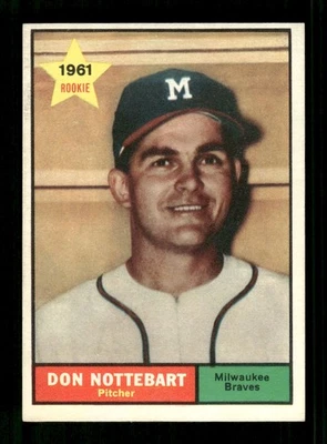 1961 Topps Set Break #29 Don Nottebart NR-MINT *BNCARDS* - Image 1 of 2