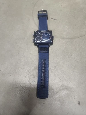 Watch OULM Men's Business Casual Analog Quartz Fabric Canvas Band Wristwatch - Image 1 of 4