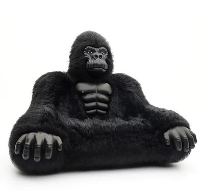 Real Giant Inflatable Gorilla Sofa Lounger Double Couch Game Room/Man Cave Decor - Image 1 of 4