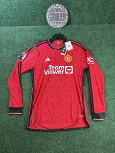 Adidas Manchester United 23/24 Customized Trikot L/S Authentic IP1728 Größe Medium - Bild 1 von 6