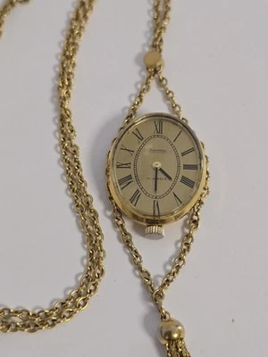 Isoma. Vintage Halskettenuhr.  Mechanisch. 17 Jewels  - Bild 1 von 4