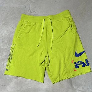 Nike Sportswear Frottee Shorts limettengrün Herren Gr. M Frottee High Vis - Bild 1 von 10