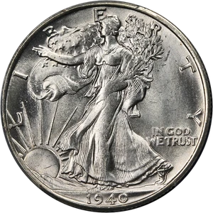 1940-S Walking Liberty Half PCGS MS65 Blast White Great Eye Appeal - Picture 1 of 4