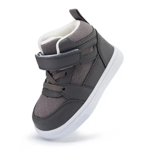 Baby High Top Sneakers Boy Girl Walking Shoes Infant First Walker Shoes for 6... - Picture 1 of 8