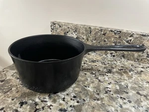 Sartén/olla de hierro fundido vintage BSR de 2 cuartos restaurada sazonada - Imagen 1 de 4