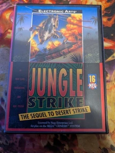 Jungle Strike Sega Genesis Tested - Picture 1 of 11
