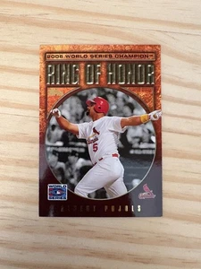 2009 Topps Ring Of Honor #RH45 Albert Pujols - St. Louis Cardinals - Bild 1 von 2