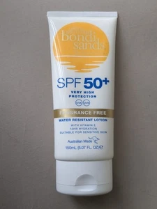 Bondi Sands Fragrance Free Water Resistant Sun Lotion SPF50+ 150ml - Picture 1 of 2
