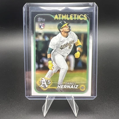 2024 Topps Update Series - Darell Hernaiz #US132 (RC) - Image 1 of 2