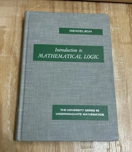Introduction to Mathematical Logic by Elliott Mendelson (Hardcover) 1968 - Picture 1 of 8