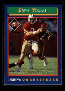 1992 Score #4 Steve Young (EX)(FTB) - Bild 1 von 2