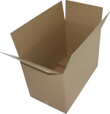 MARI-MEDIENVERPACKUNGEN 5 unidades caja plegable 1000x600x600 2.40 BC 2 caja de mudanza ondulada caja de libros medida DHL