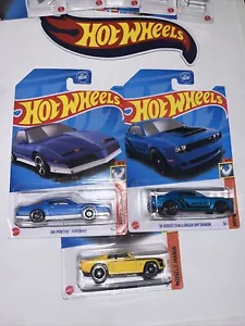 HOT WHEELS ‘84 PONTIAC FIREBIRD MUSCLE MANIA | ‘18 Dodge Challenger SRT DEMON - Picture 1 of 14