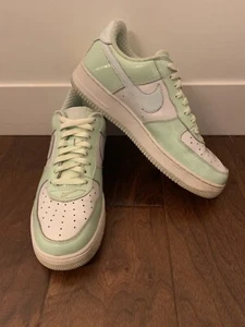 Vtg Nike Air Force 1 Premium Mint Easter 309439-141 Size 12W/10.5M *Rare - Picture 1 of 10