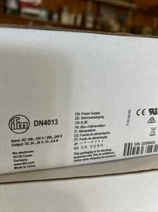 IFM Electronic DN4013, 24-28 VDC Power Supply Same As Sola Sdn-10-24-100p - Picture 1 of 4