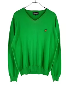 Lacoste V-Ausschnitt Grün Pullover Herren Größe XL - Bild 1 von 9
