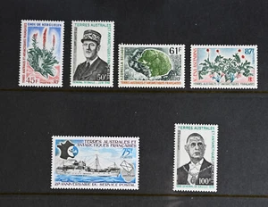 French South Antarctic Territory FSAT Scott # 52-53, 54-56 57 VF NH Stamps - Picture 1 of 2