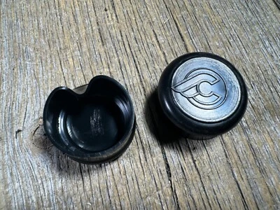 CINELLI Bartape Plugs Handlebar Caps Bare End Plug Caps Vintage Bike Bicycle NOS - Image 1 of 4