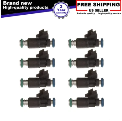 Inyector de combustible 8 piezas 12613412 para GMC Savana 2500 6,0 L V8 2010-2019 Savana 3500 Foto 1 de 4