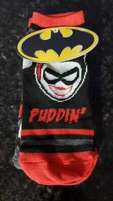 Calcetines al tobillo Harley Quinn No Show para mujer  Foto 1 de 3