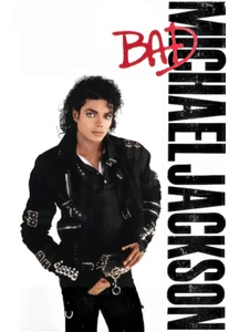 MICHAEL JACKSON - BAD - REFRIGERATOR PHOTO MAGNET 3"-5" - Picture 1 of 3