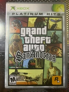 Grand Theft Auto San Andreas [Platinum Hits] (Microsoft Xbox, 2005)  - Picture 1 of 4