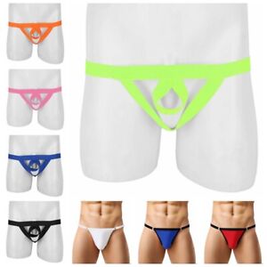 Mens Sexy Lingerie T-back Thong G-String Pouch Underwear Brief Panties Underpant