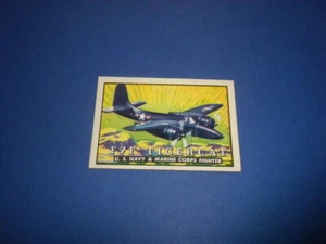 WINGS trading card #94 Topps 1952 - Friend or Foe - aircraft planes jets U.S.A. - Picture 1 of 3