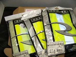 RADWEAR SV2 ECONOMY SAFETY VEST, LOT OF 3 (ITEM #2201) - Picture 1 of 3