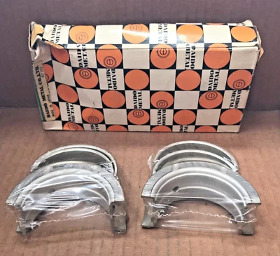 Rodamientos principales de motor de metal Daido - 5M1176 040 - Se adapta a Nissan / Datsun 510 y más Foto 1 de 2