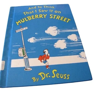 Dr. Seuss And to Think That I Saw it on Mulberry Street Out of Print Book 1964 - Picture 1 of 4