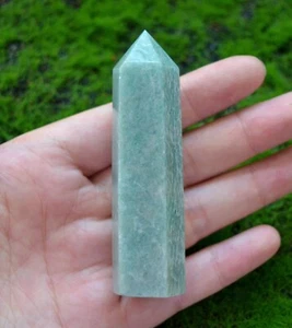 Natural Amazonite Tower Amazonite Obelisk Healing Crystal Collection Gifts - Picture 1 of 5