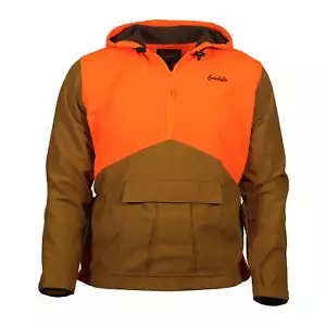 Gamehide Men's Upland Field Hunting Hoodie - Marsh Brown/Blaze Orange - Picture 1 of 5