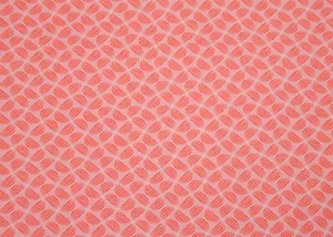 Asiana Combo rosé lachs Hilco Baumwoll-Stretch-Jersey Kinderstoff Blumen 50 cm - Bild 1 von 3