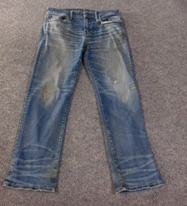 american eagle jeans mens 30x30 Blue straight next level flex stretch denim - Picture 1 of 12