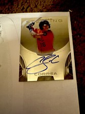 2013 Bowman Sterling Carlos Correa Prospect Auto, Card #BSAP-CC, Astros!!