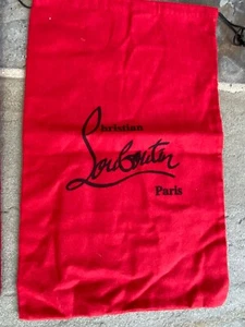 Christian Louboutin roter Schuhstaubbeutel 9 x 14 - Bild 1 von 1