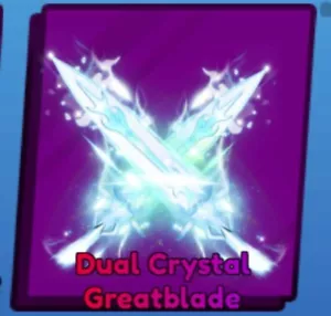 Dual Crystal Greatblade | Blade Ball | Roblox - Picture 1 of 1
