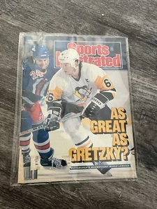 MARIO LEMIEUX Penguins 1st S.I. Cover 1989 Sports Illustrated Hockey Magazine - Picture 1 of 1