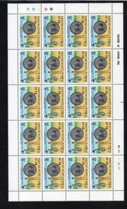 TURKS & CAICOS MNH 1992 SG1175 $1.10 500TH ANV DISCOVERY OF AMERICA SHEET OF 20 - Picture 1 of 1