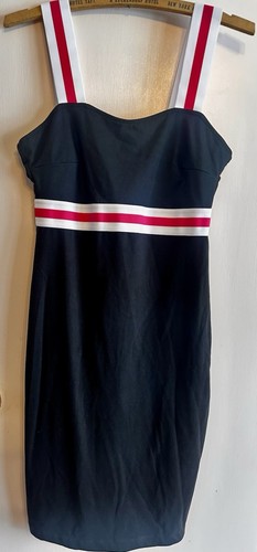 UNDERCOVER Victoria's Secret Sport Athletic Nero Bodycon Sexy Mini Abito Tg S