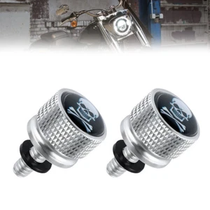 2PCSSeat Bolt Screw Easy Use Stainless Fits For Harley Sportster Dyna 96-13 - Picture 1 of 12